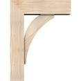 thumbnail image 3 of Ekena Millwork 7 1/2"W x 24"D x 32"H Thorton Block Smooth Bracket w/ Offset Brace, Douglas Fir, 3 of 25