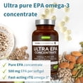 thumbnail image 2 of Igennus Ultra Pure Omega-3 EPA 500mg, Highest Grade rTG Wild Caught Fish Oil, Advanced Triglyceride Form, Highly Concentrated, Non-GMO, 90 Small Softgels, 2 of 7