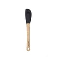 thumbnail image 1 of Epicurean Silicone Series Utensils, Small Spatula, Natural with Black, 1 of 5