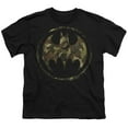 thumbnail image 2 of Batman Bats Of Camo Kids T Shirt (Large) for Youth Toddler Boys and Girls, Black, 2 of 5
