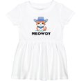 thumbnail image 3 of Inktastic Cowboy Cat Meowdy Girls Baby Dress, 3 of 5