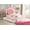 Pink, variant on HMYG Twin Bed with Trundle and Slats, Dark Cherry