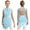 Light Blue, variant on iixpin Kids Girls Rhinestone Applique Sleeveless Figure Ice Skating Dress Modern Lyrical Ballet Dance Outfits Light Blue 10