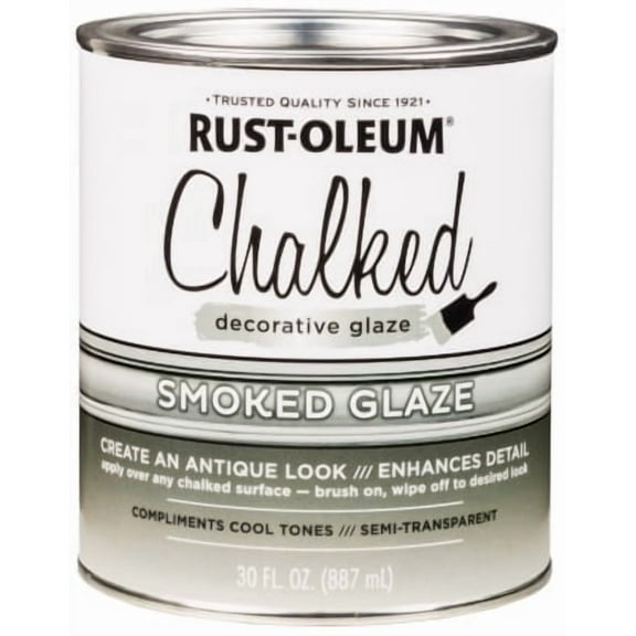 RUST-OLEUM 30OZ Smoke Glaz Topcoat 1 Pack
