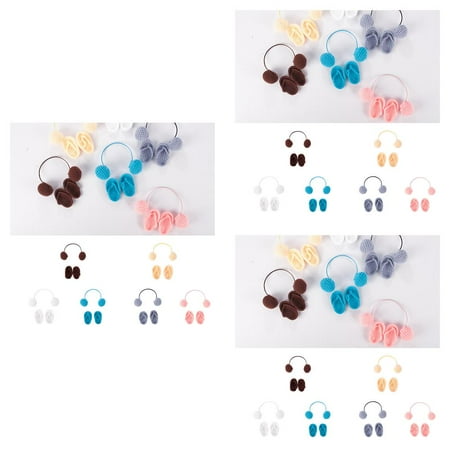 

3pcs 2PCS/Set New Born Photography Props Hand Crochet Baby Slippers Baby Photo Shoot Shoes Kids Photography Accessories