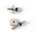 thumbnail image 4 of JM Tornillos para tablas de surf, tornillos para aletas de longboard, 10 piezas Accesorios para tablas de surf Kit de reemplazo de placa de acero inoxidable duradero para paleta de longboard JM, 4 of 5