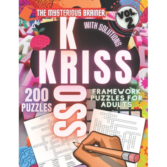 200 Kriss Kross Framework Puzzle Book, Vol. 2