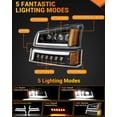 thumbnail image 2 of Conjunto de faros LED Z-OFFROAD DOT aprobado para Chevy, 2 of 7