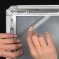 thumbnail image 6 of M&T Displays Picture Frame 36x48 Inch, Front Loading Diploma Frame, Silver Color 1.25" Aluminum Profile Size, 2 Packs, 6 of 7