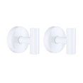 thumbnail image 1 of Primegos 2 Pcs Wall Mounted Towel Hooks Suction Cup Hooks Strong Load-bearing Simple Installation Coat Robe Hanger Storage Hooks, 1 of 8