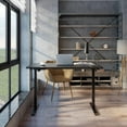 thumbnail image 2 of 47 x 23 Inch Table Top for Standing Desk Frame, Two Panels Rectangle Sit Stand Height Adjustable Computer Desktop, 2 of 4