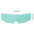 thumbnail image 4 of BQBQERT Clear Film Motorcycle Lens Fog Films for Helmets, 4 of 7