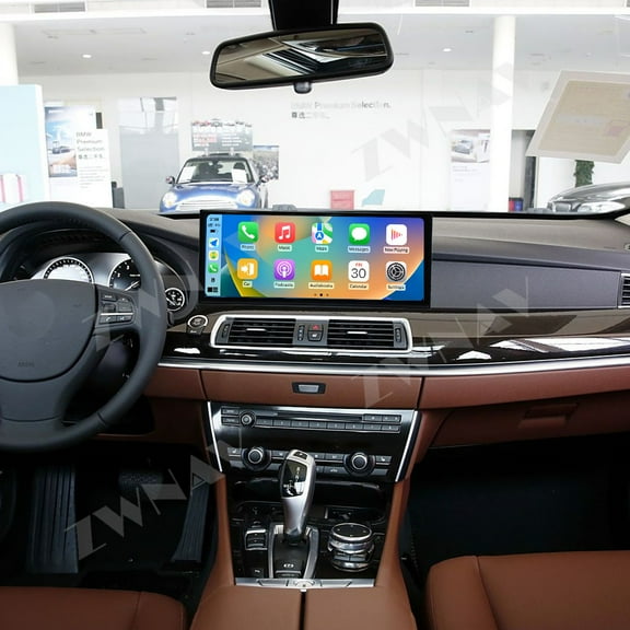 ZWNAV 15.8 inch Android 14 Car Radio for BMW 5 Series GT 2011-2017 Wirless Carplay GPS Navigation Screen Upgrade Multimedia （CIC system）