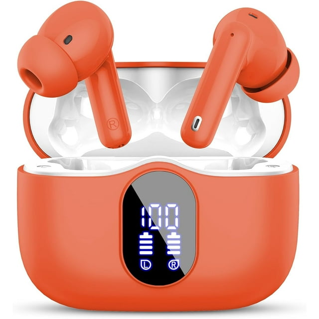 Auriculares inalámbricos Btootos Bluetooth 5.4 con micrófono con cancelación de ruido