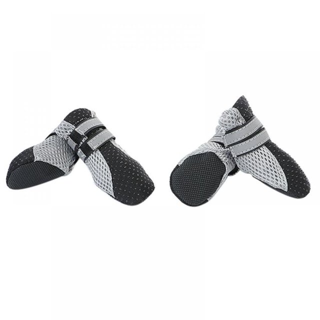 Dog Boots Reflective Lightweight Pet Dog Shoes Paw Protector With Anti-Slip Sole For Small and Big Dogs