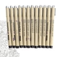thumbnail image 1 of Micro Pen Fineliner Ink Pens, Micro Pen Set Clear Line 12 Size Quick Drying Smoothly Writing Lightweight  For Technical Drawing For Artist Illustration, 1 of 8