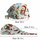 thumbnail image 4 of Gorro ajustable de algodón para mujer, gorro de enfermería con estampado navideño para salón de belleza, Clínica de enfermería, Unisex, 4 of 4