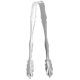 thumbnail image 1 of Elegance Silver 86242 Pinzas Para Hielo Plateadas De 7"", 1 of 2