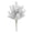 C, variant on Flocking Snowflake Artificial Pine Branches Plastic White Simulation Ceder Branches DIY Wreath Photo Props Christmas Pine Stem