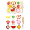 thumbnail image 3 of Alimento para cortar magnético NikouMX juguete de madera, 3 of 8