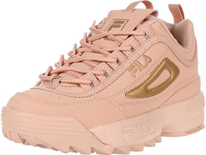 womens fila disruptor ii rose athletic shoe
