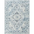 thumbnail image 2 of Livabliss Lillian Check Machine Washable Indoor Area Rug, Blue ,9'2" x 12'4", 2 of 6