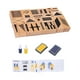 thumbnail image 2 of Juego de sellos de madera Artesanías educativas tempranas con almohadilla de tinta Habilidad fina para niñas, niños, niños pequeños, cumpleaños, 2 of 9