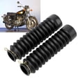 thumbnail image 5 of 2pcs Rubber Shock Protector Front Fork Cover Gaiters Boot for ZJ125 CG125 Motorcycle, 5 of 8