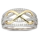 thumbnail image 4 of Anillo decorativo Jumpingount para mujer chapado en aleación tamaño 5 a 11, 4 of 6