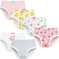 thumbnail image 1 of mijaja 6Pcs Girls' Pure Cotton Brief Underwear for Toddler 2-3 Years - Balloon,Swan,Love-heart, 1 of 9