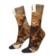 thumbnail image 1 of Balery Cow With Butterflies Lilies Calcetas Largas con Estampado para Hombre y Mujer – Suaves y Transpirables, Talla Única (US 5-11), 1 of 6