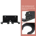 thumbnail image 4 of Miangastore Metal Microphone Bracket Wall Mount Double Hook For Home And KTV Use 1Set, 4 of 9