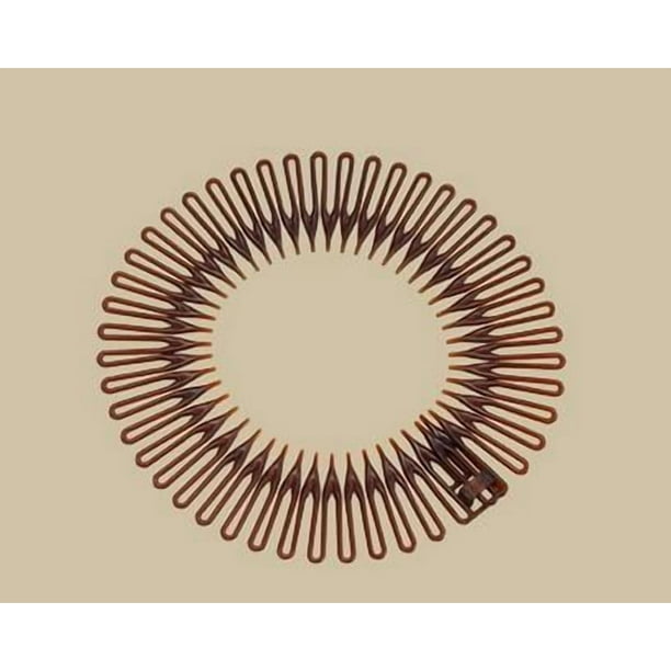 30 diademas elásticas para el cabello para mujer, diadema circular elástica con resorte, soporte flexible para el cabello para mujeres y niñas, actividades al aire libre y deportes.