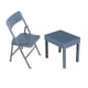 thumbnail image 2 of Figura de Acción Mini Silla de Escritorio Modelo 1:12TH Accesorios para Sillas de Mesa en Miniatura Adorno de Juguete para Niños Estilo Moderno Silla gris oscuro, 2 of 8