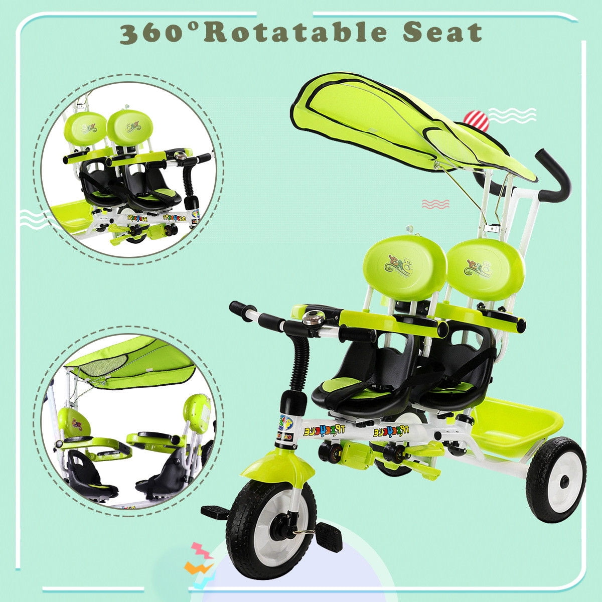 twin toddler bike