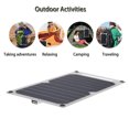 thumbnail image 2 of Panel de carga Solar portátil para exteriores, tablero de cargador de energía impermeable ultradelgado para teléfono móvil, 2 of 10