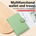 thumbnail image 5 of Arcticwind RFID Passport Holder,Multi functional Wallet,Flight Ticket Card Clip,Double Fold,Passport Document Wallet,Mini Travel Document Pouch for Women & Men,Passport Clip with ID card window,Green, 5 of 6