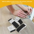 thumbnail image 4 of 1 Set Sanding Block Burnishing Tool Wood Working Tool Block Sander Micro Sander, 4 of 4