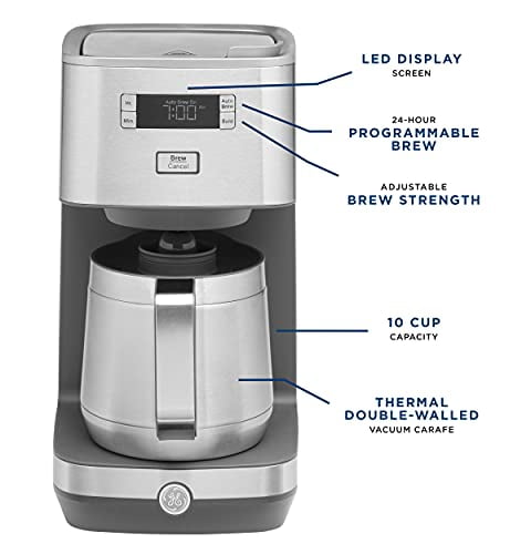 GE Drip Coffee Maker With Timer | 10 