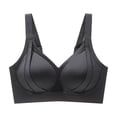 thumbnail image 2 of PNTUTB Women's Lightweight Breathable Bra,Solid Color Seamless Push-Up Bra Adjustable Straps Wire-Free Soft Support Bra, 2 of 6