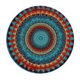 thumbnail image 2 of Nawypu  Mandala Round Tablecloth Waterproof Colorful Circular Patio Table Dining Table Cover Cloths Covers for Backyard BBQ Picnic Mat Round, 2 of 7