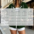 thumbnail image 2 of cocolona Womens Plus Size Knit Cardigan Oversized Long Sleeve Hooded Drawstring Jacket Solid Color Casual Zipper Fall Tops, 2 of 7