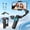Intelligent AI version three-axis gimbal, variant on AI Smartphone Gimbal Stabilizer with LED Light & Tripod, 3-Axis Anti-Shake, Object Tracking, 360° Face Tracking for Live Streaming & Selfies