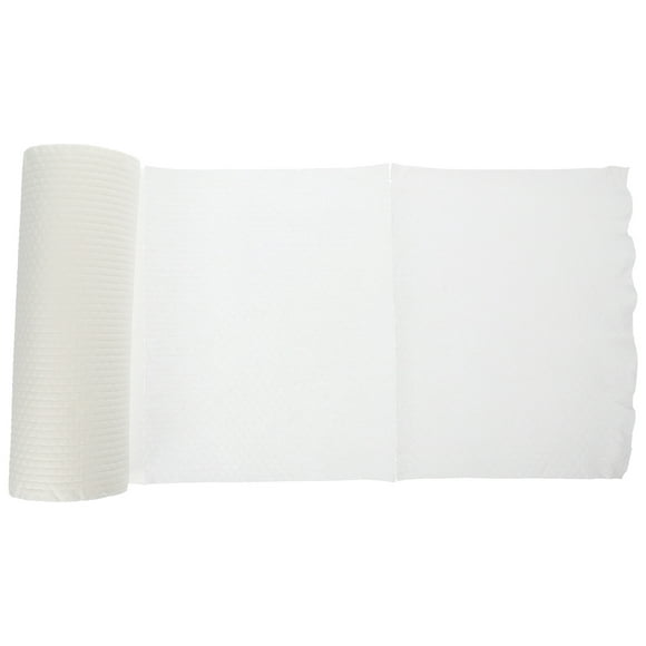 1 rollo de papel de cocina desechable, apto para uso en seco y húmedo.