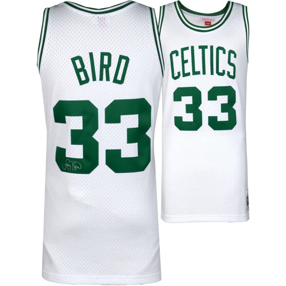 Larry Bird Boston Celtics Autographed White Mitchell & Ness Swingman Jersey - Fanatics Authentic Certified