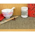 thumbnail image 3 of Con-Tact Brand   Con-Tact Brand Natural Weave Non-Adhesive Contact Shelf and Drawer Liner, 12' x 4', Zig Zag Black/Ivory, (6 Rolls), 3 of 5