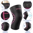 thumbnail image 3 of NEENCA 2 Pack Knee Braces for Knee Pain, Knee Compression Sleeve for Men and Women,for Knee Pain Relief Joint Support-L, 3 of 6