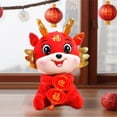 thumbnail image 6 of Colcolo 2024 Chinese Dragon Plush Toy Spring Festival Ornaments Plush Animal Dragon C, 6 of 8