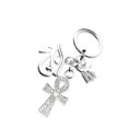 thumbnail image 2 of Ruiboury Keychain Anubis Queen Egypt Smooth Durable Fashion Key Ring Sturdy Safety Metal Clasp Holder Accessory Keys Cellphone Silver 1 Silver 1, 2 of 6