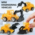 thumbnail image 3 of MMolecule Children's Toys Vehicle Sliding Inertias Excavator Mini Engineering Education, 3 of 6